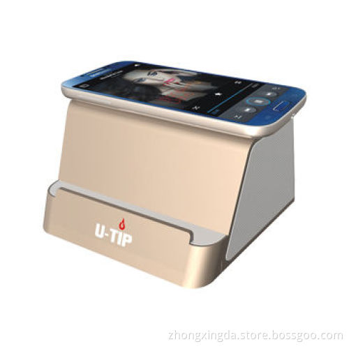 2014 hot sell mobile phone Hi-fi speaker, wireless sound box with NFC, 3.5mm stereo plug